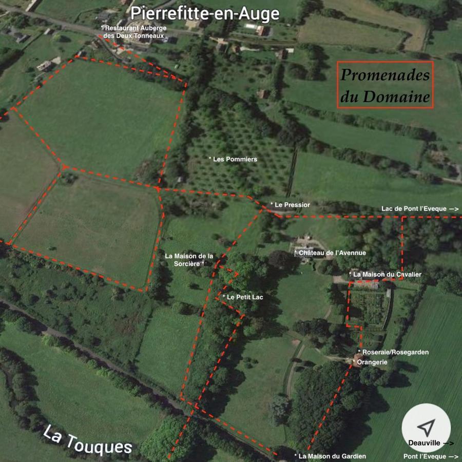 La Maison Du Cavalier, Chateau De Lavenue Pierrefitte-en-Auge 외부 사진